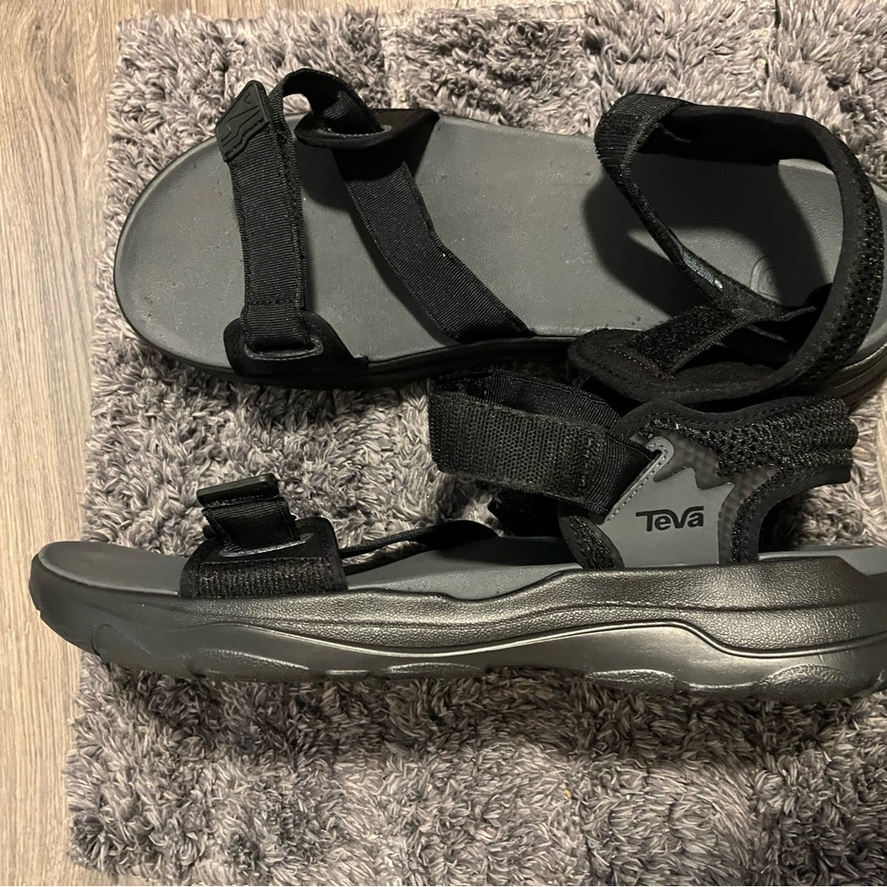 Teva Black Outdoor Sandals